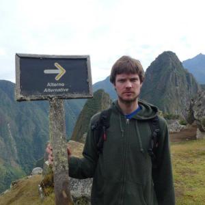 Neil en Machu Picchu